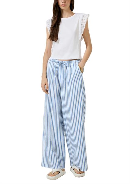 Hose blau|weiß