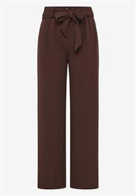 Hose Hose mit Stoffgürtel chicory coffee