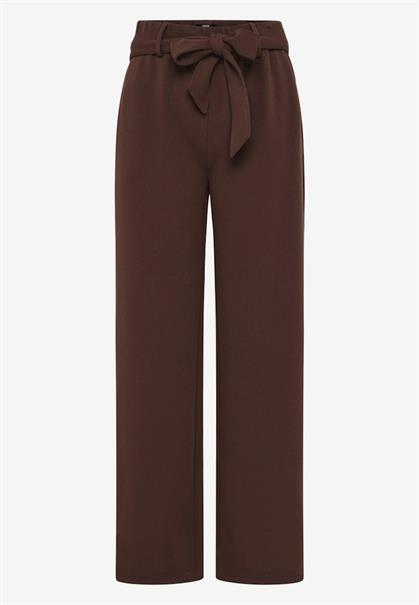 Hose Hose mit Stoffgürtel chicory coffee