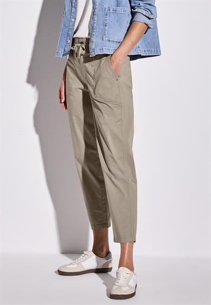 Hose im Cargo Look buff grey