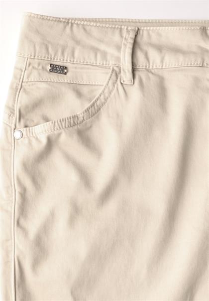 Hose im Cargo-Look cream beige
