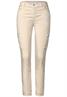 Hose im Cargo-Look cream beige