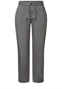 Hose im Cargo Look overcast grey