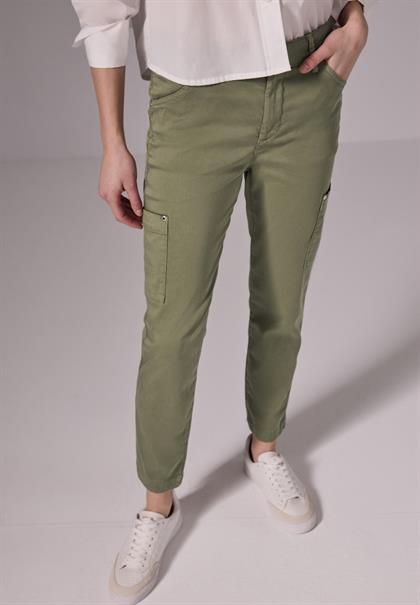 Hose im Cargo-Look trekking green
