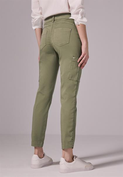 Hose im Cargo-Look trekking green