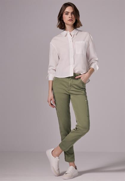 Hose im Cargo-Look trekking green