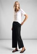 Hose im Casual Fit black