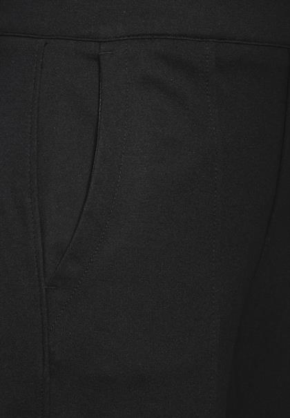Hose im Casual Fit black