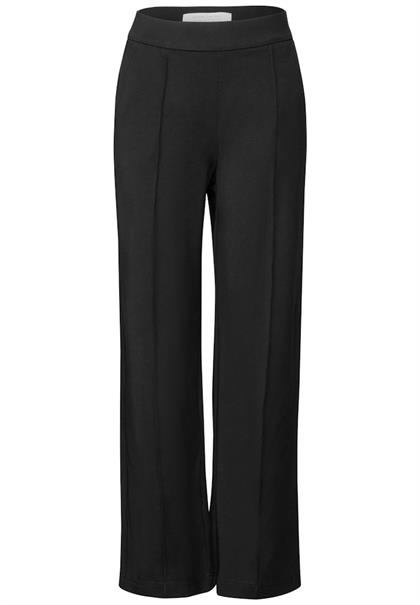 Hose im Casual Fit black