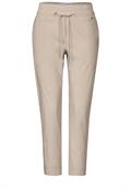 Hose im Casual Fit boulder beige
