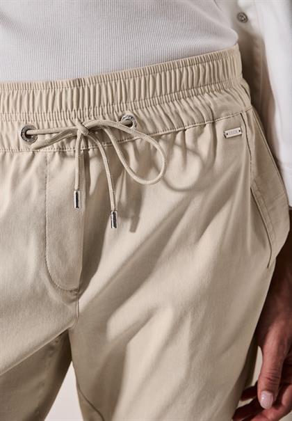 Hose im Casual Fit boulder beige
