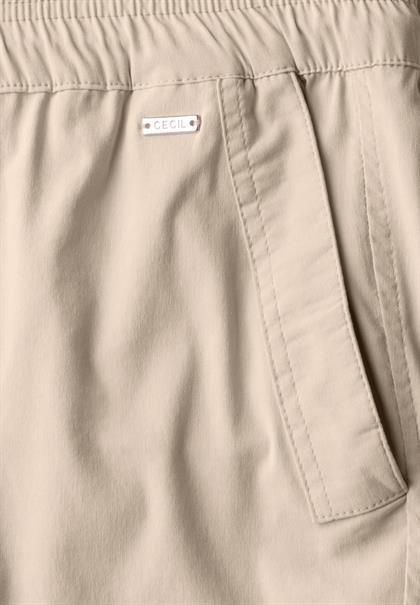 Hose im Casual Fit boulder beige