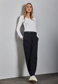 Hose im Casual Fit deep tint blue