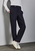 Hose im Casual Fit deep tint blue