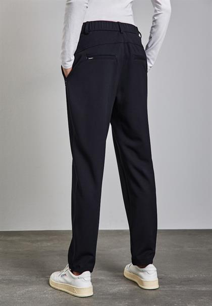 Hose im Casual Fit deep tint blue