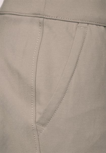 Hose im Casual Fit driftwood beige