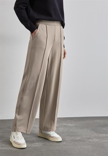 Hose im Casual Fit driftwood beige