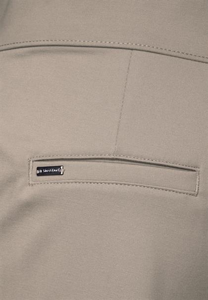 Hose im Casual Fit driftwood beige