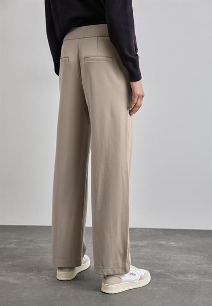 Hose im Casual Fit driftwood beige