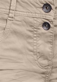 Hose im Casual Fit light hazel beige