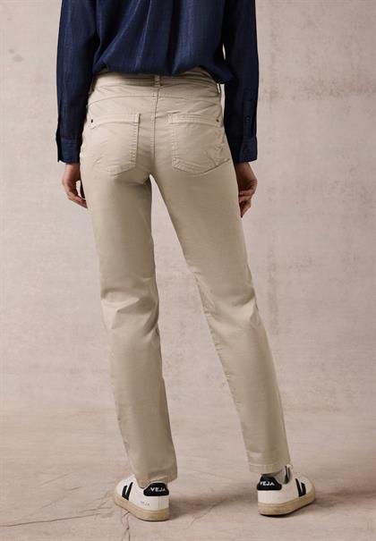Hose im Casual Fit light hazel beige