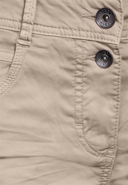 Hose im Casual Fit light hazel beige