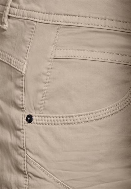 Hose im Casual Fit light hazel beige