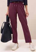 Hose im Casual Fit mulberry red