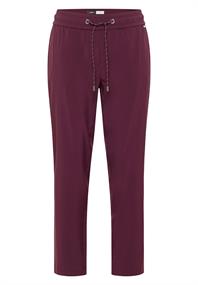 Hose im Casual Fit mulberry red