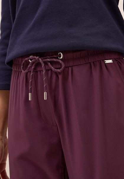 Hose im Casual Fit mulberry red