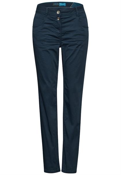 Hose im Casual Fit oil blue
