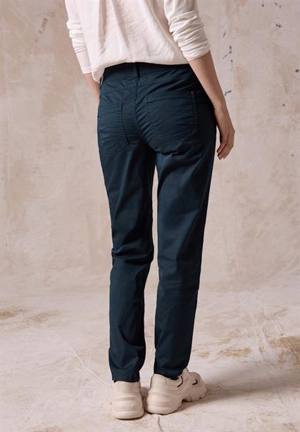 Hose im Casual Fit oil blue