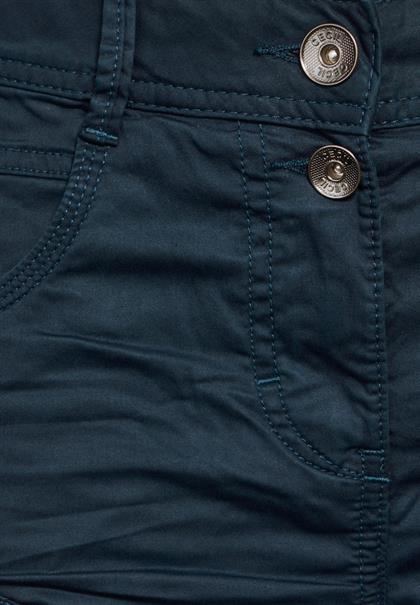 Hose im Casual Fit oil blue
