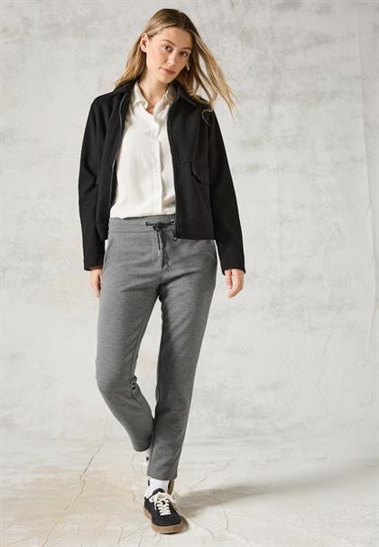 Hose im Casual Fit platinum grey mel.