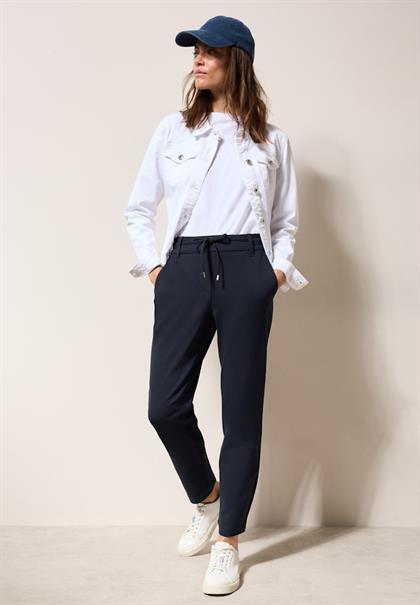 Hose im Casual Fit universal blue