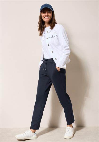 Hose im Casual Fit universal blue
