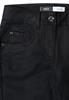 Hose im Leder-Look black