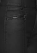 Hose im Leder-Look black