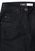 Hose im Leder-Look black