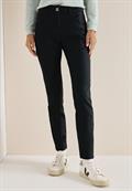 Hose im Leder-Look black