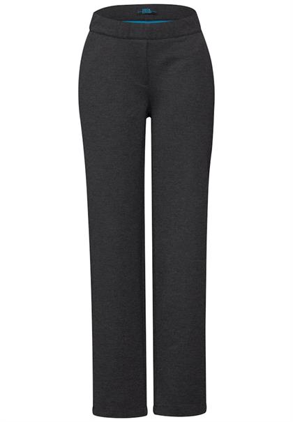 Hose im Loose Fit charcoal grey melange