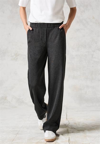 Hose im Loose Fit charcoal grey melange
