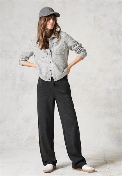 Hose im Loose Fit charcoal grey melange