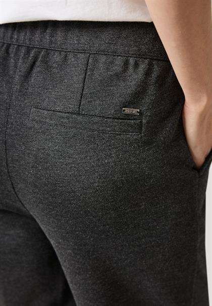 Hose im Loose Fit charcoal grey melange
