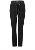 Hose im Loose Fit whale tail grey melange