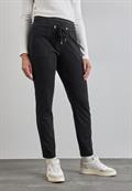 Hose im Loose Fit whale tail grey melange
