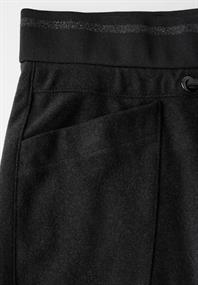 Hose im Loose Fit whale tail grey melange