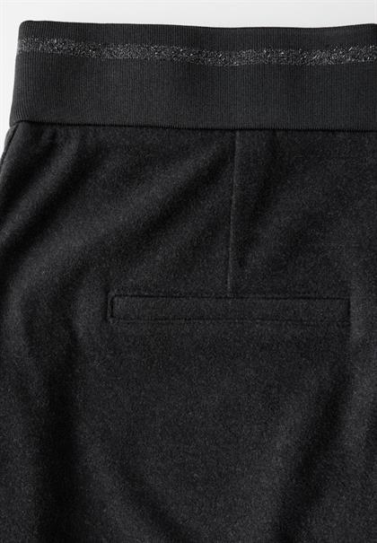Hose im Loose Fit whale tail grey melange