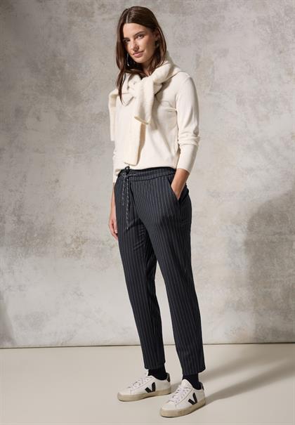 Hose im Nadelstreifen-Look deep charcoal grey