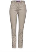Hose im Slim Fit cozy greige